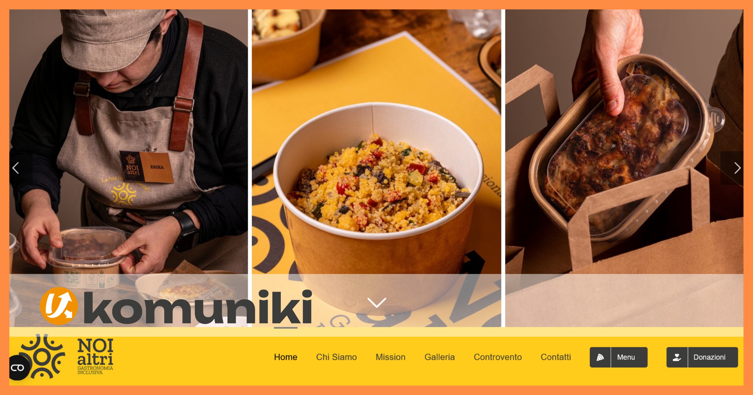 Case Study Creazione e Gestione del Progetto NOI ALTRI Gastronomia Inclusiva