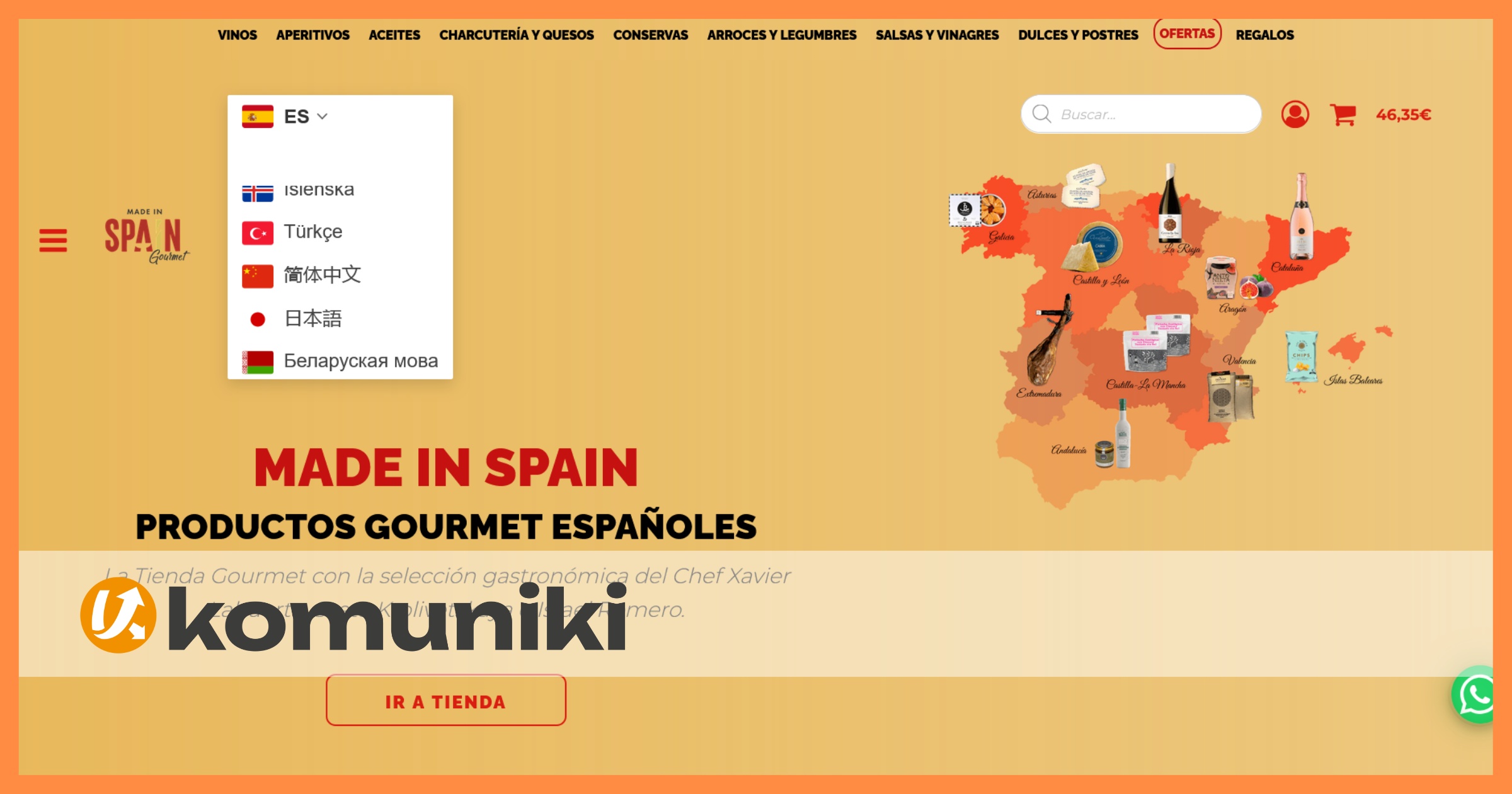 SEO eCommerce Successo di Made in Spain su WooCommerce e WordPress mostallino nicola barcelona komuniki