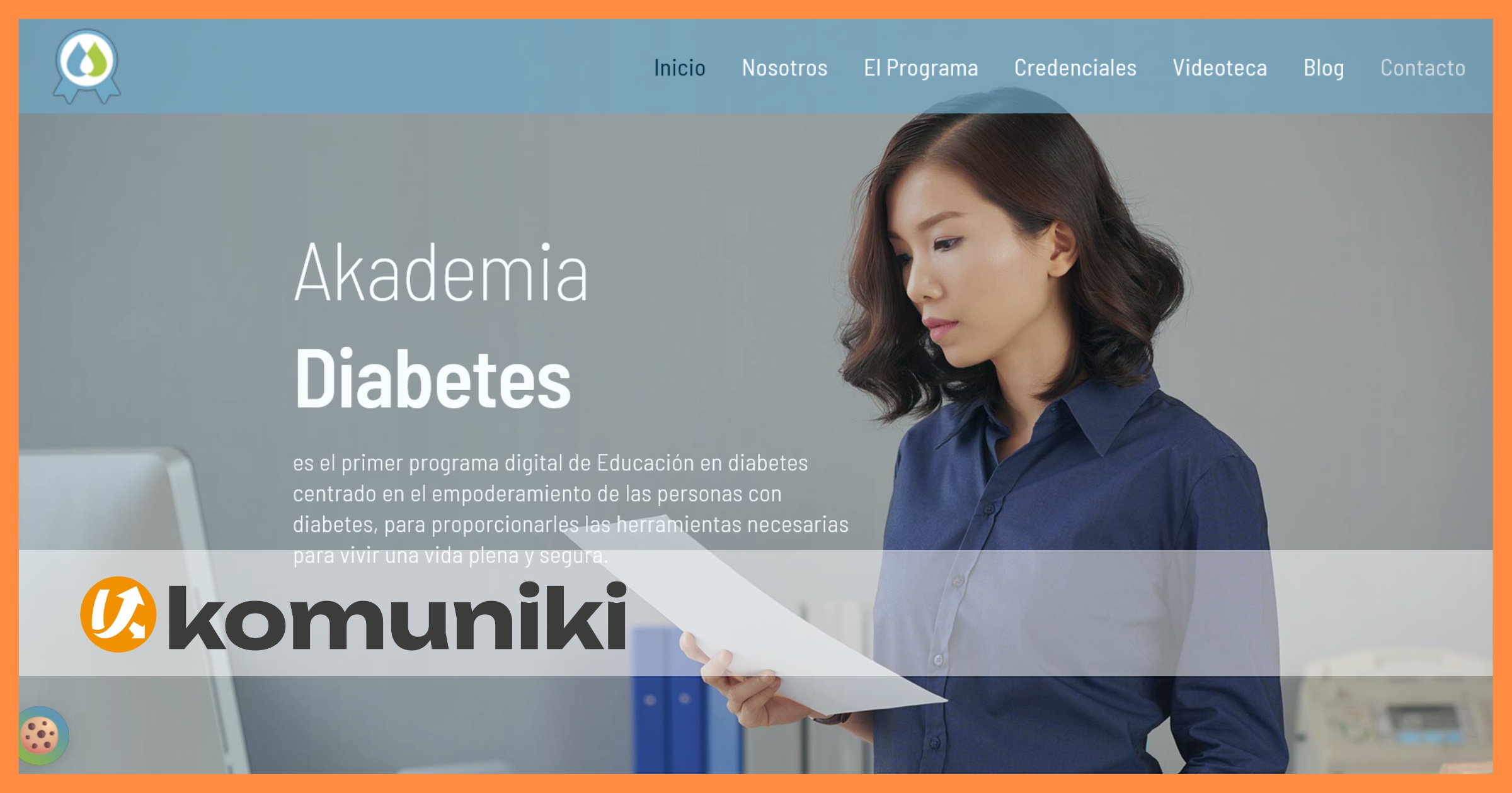 Sviluppo del Sito Web Wordpress per Akademia Diabetes Komuniki Mostallino Nicola