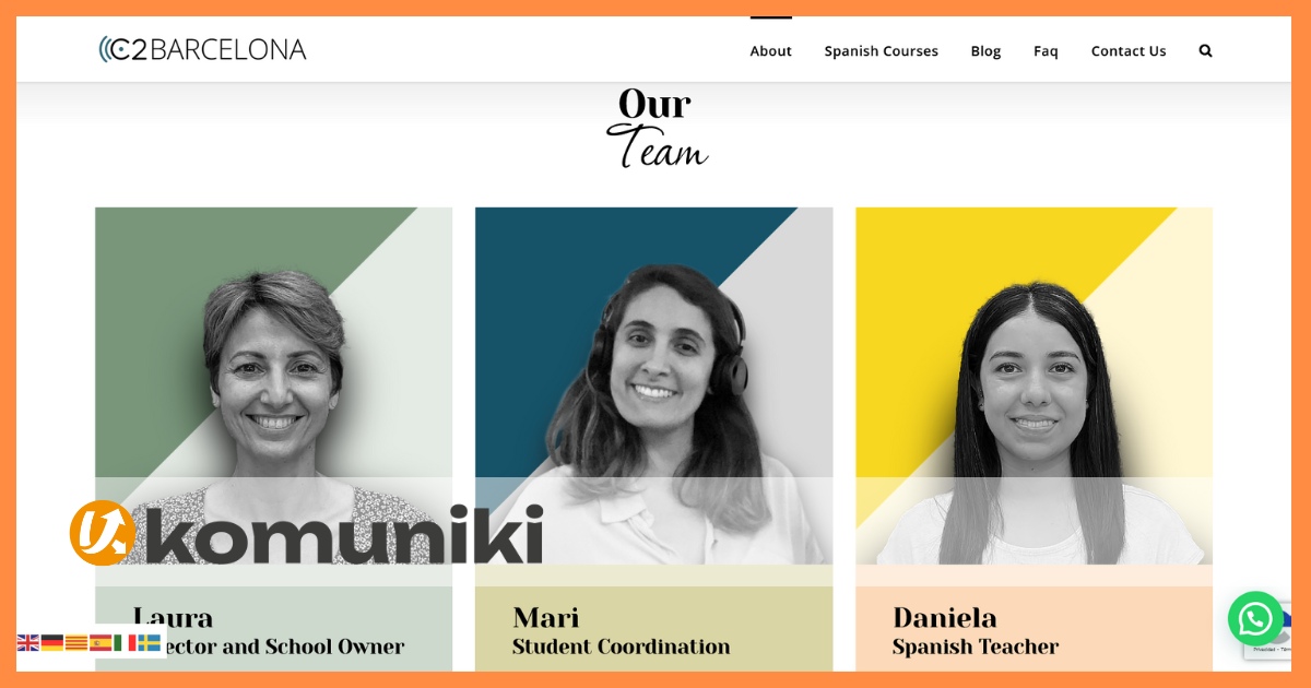 C2-Barcelona – Scuola di Lingue – WordPress Design Portfolio Komuniki – Mostallino Nicola (2) C2-Barcelona - Scuola di Lingue - Wordpress Design Portfolio Komuniki - Mostallino Nicola