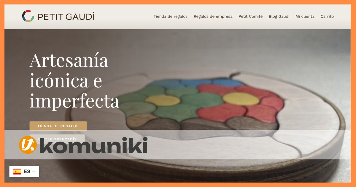 Eshop WooCommerce per Petit Gaudí, Bottega di artigianato locale Eshop WooCommerce per Petit Gaudí, Bottega di artigianato locale